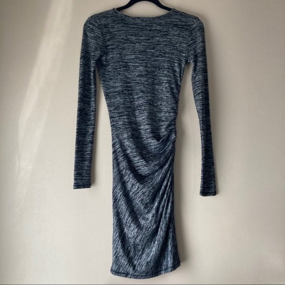 rag & bone/JEAN Twist Long Sleeve Sheath Cocktail Dress - Picture 6 of 7